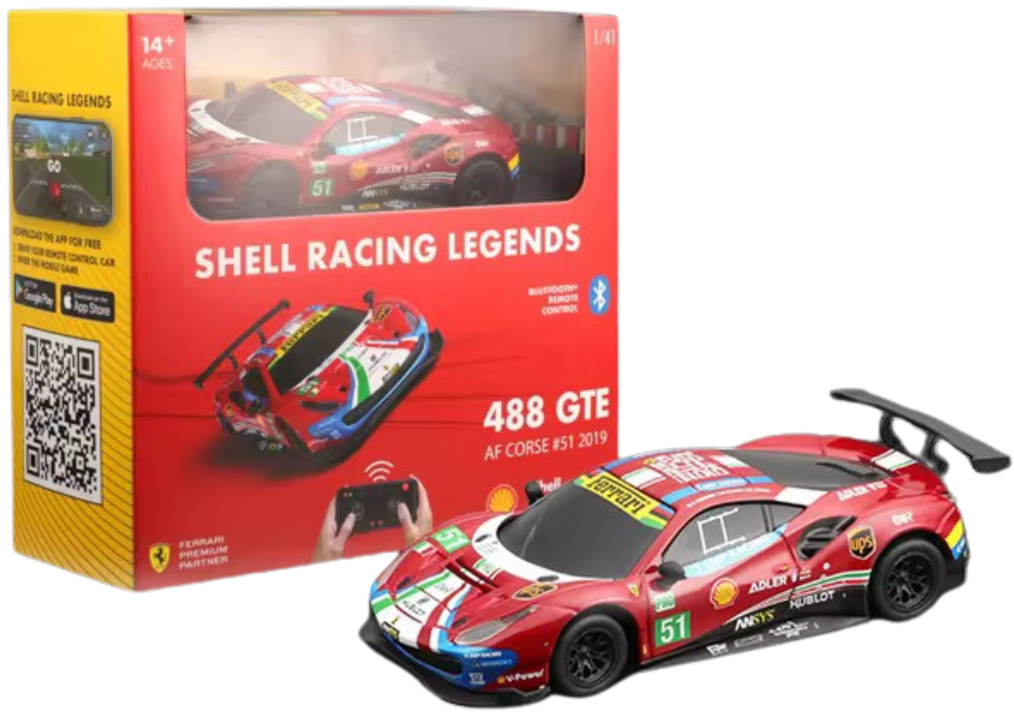 FERRARI 1:41 MODELS RC BLUETOOTH